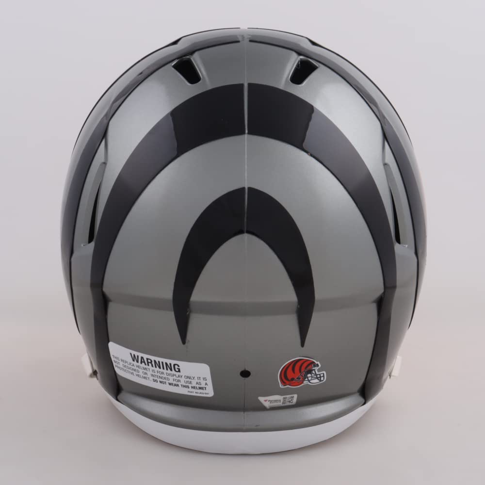 Joe Burrow Cincinnati Bengals Signed Autograph RARE FLASH Speed Full Size Helmet Fanatics Authentic Certified