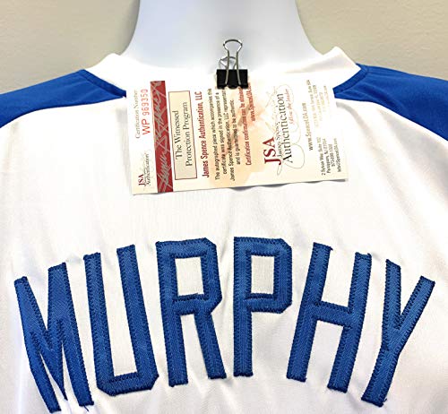 Dale Murphy Autographed Atlanta Braves (White #3) Custom Jersey