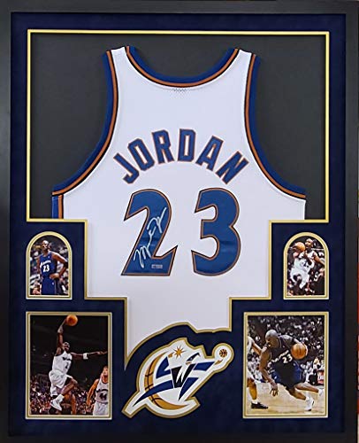 Autographed Michael Jordan Laney High School Basketball Jersey With COA