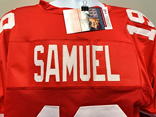 Deebo Samuel San Fransico 49ers Signed Autograph Custom Jersey Red JSA Witnessed Certified