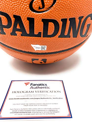 Luka Doncic Autographed Spalding Indoor/Outdoor Basketball