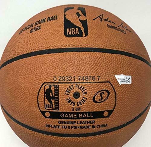 Zion Williamson New Orleans Pelicans Signed Autograph Authentic NBA Game Basketball INSCRIBED #1 DRAFT PICKFanatics Authentic Certified