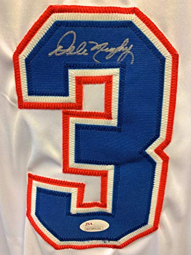Dale Murphy Autographed Atlanta Braves (White #3) Custom Jersey