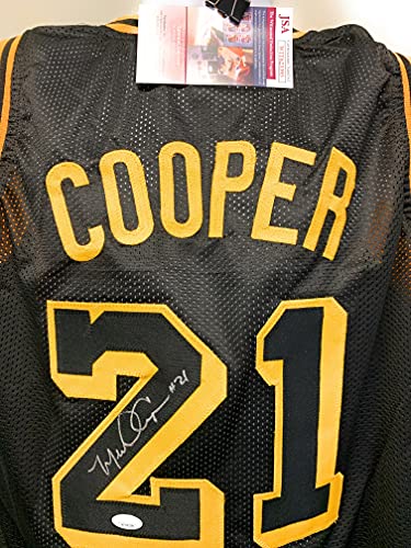 Michael Cooper Los Angeles Lakers Signed Autograph Custom Jersey Black JSA Witnessed Certified