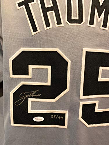 Jim Thome Autographed Signed White Sox Jersey Tristar