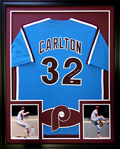 Steve Carlton Philadelphia Phillies Autograph Signed Custom Jersey