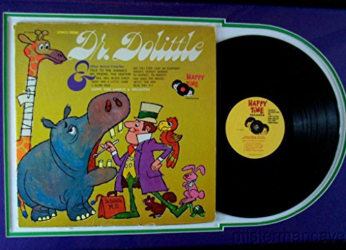 Dr. Doolittle Professionally Framed Record Double Matted Soundtrack