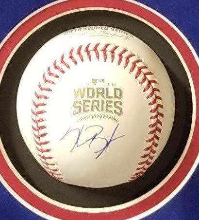 Kris Bryant Signed Inscribed 16 WS Champs Cubs Jersey MLB COA