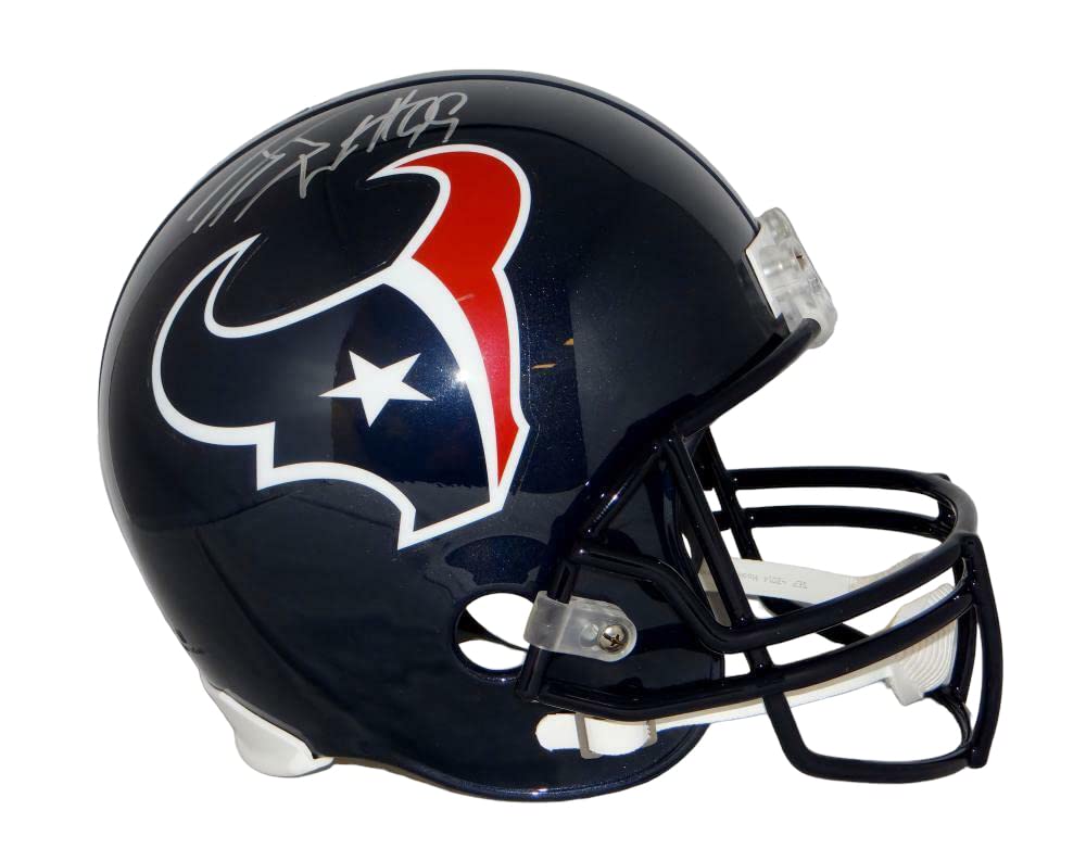JJ Watt Houston Texans Signed Autograph Full Size Helmet JSA Certified