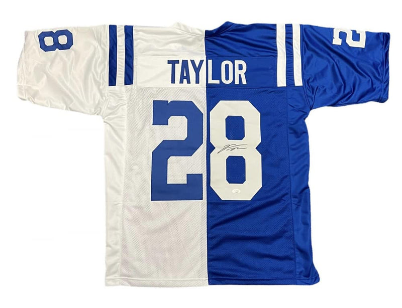 Jonathan Taylor Signed Autographed Custom Indianapolis Colts Jersey JSA N1