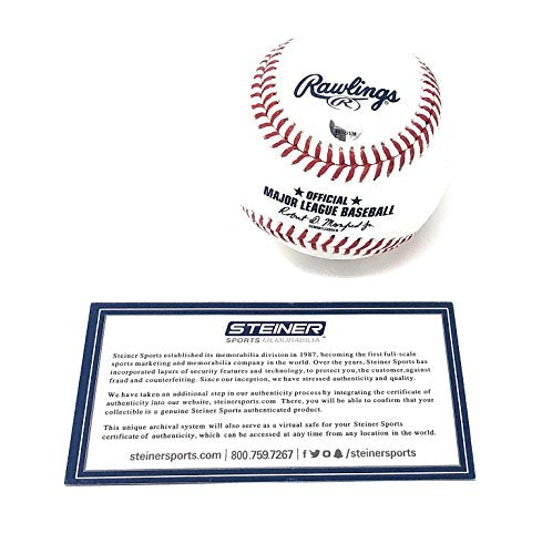 Miguel Andujar New York Yankees Signed Autograph Official MLB Baseball Steiner Sports Certified