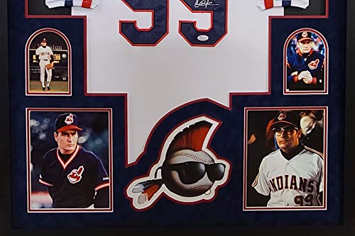 Charlie Sheen Vaughn Autographed Cleveland Indians Custom Baseball Jersey -  BAS COA
