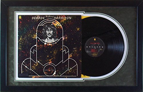Mister Mancave George Harrison Professionally Framed Record Double Matted The Best of