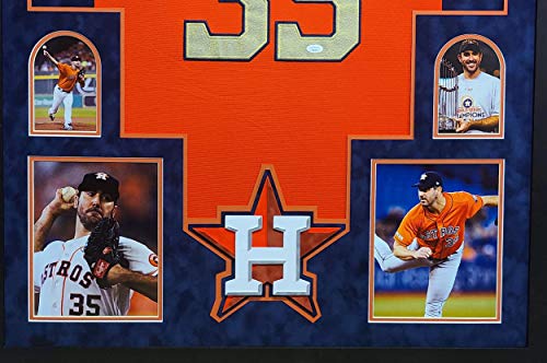 Justin Verlander Houston Astros Autograph Signed Custom Framed Jersey –  MisterMancave