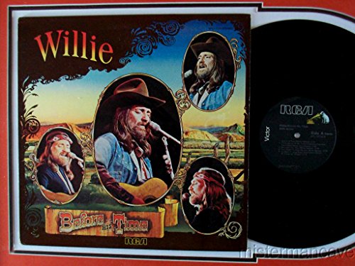 Mister Mancave Willie Nelson Professionally Framed Record Double Matted Before his Time
