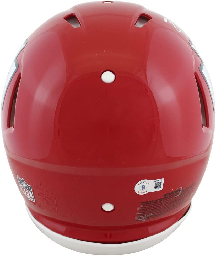 Travis Kelce Kansas City Chiefs Signed Autograph Full Size Authentic Proline Speed Helmet Beckett Witnessed