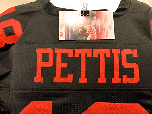 Dante Pettis San Fransico 49ers Signed Autograph Custom Jersey JSA Witnessed Certified