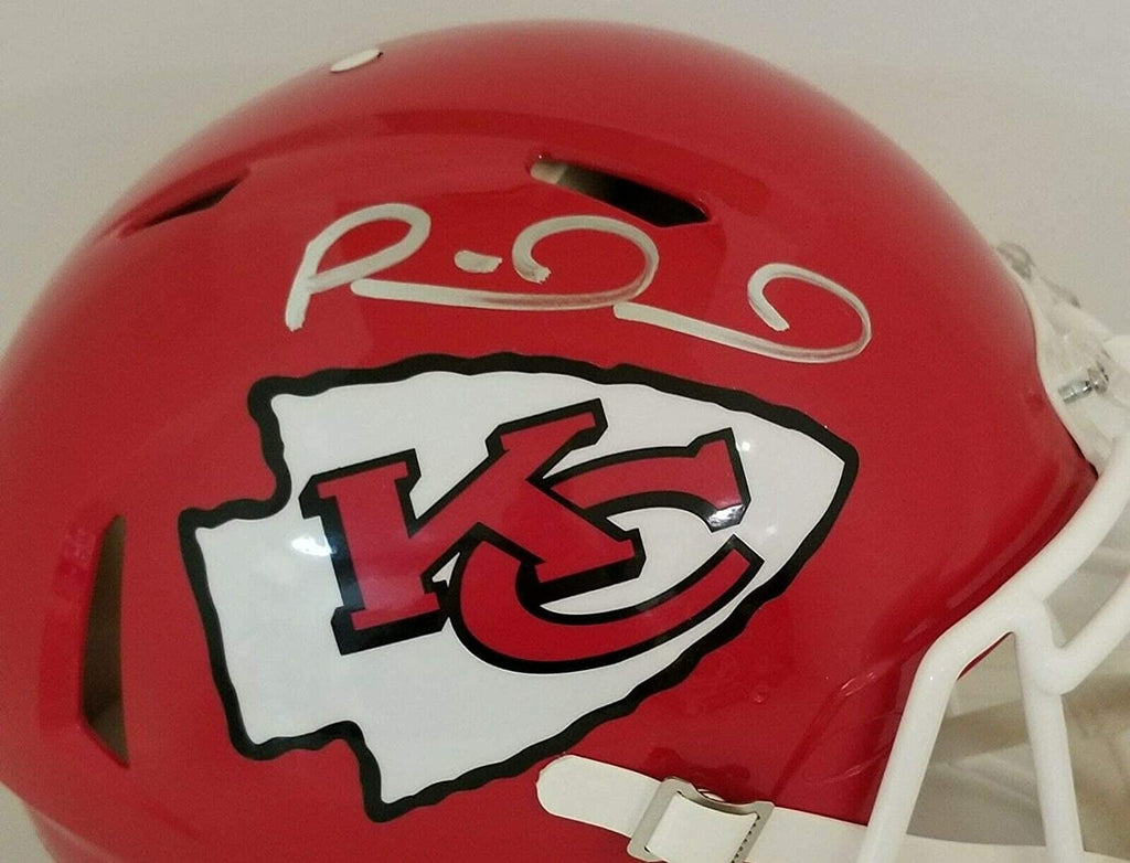 Patrick Mahomes Kansas City Signed Autograph Authentic On FIeld Speed Proline Full Size Helmet Fanatics Certified