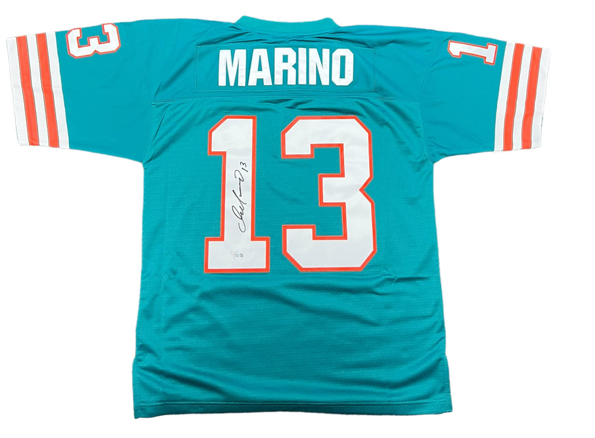 Dan Marino Signed Miami Dolphins Custom Jersey (JSA Witness COA)