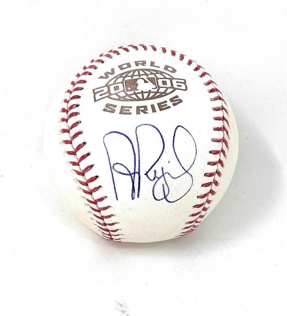 Albert Pujols St. Louis Cardinals Signed Autograph Official MLB 2006 World Series Baseball Tristar Authentic Certified