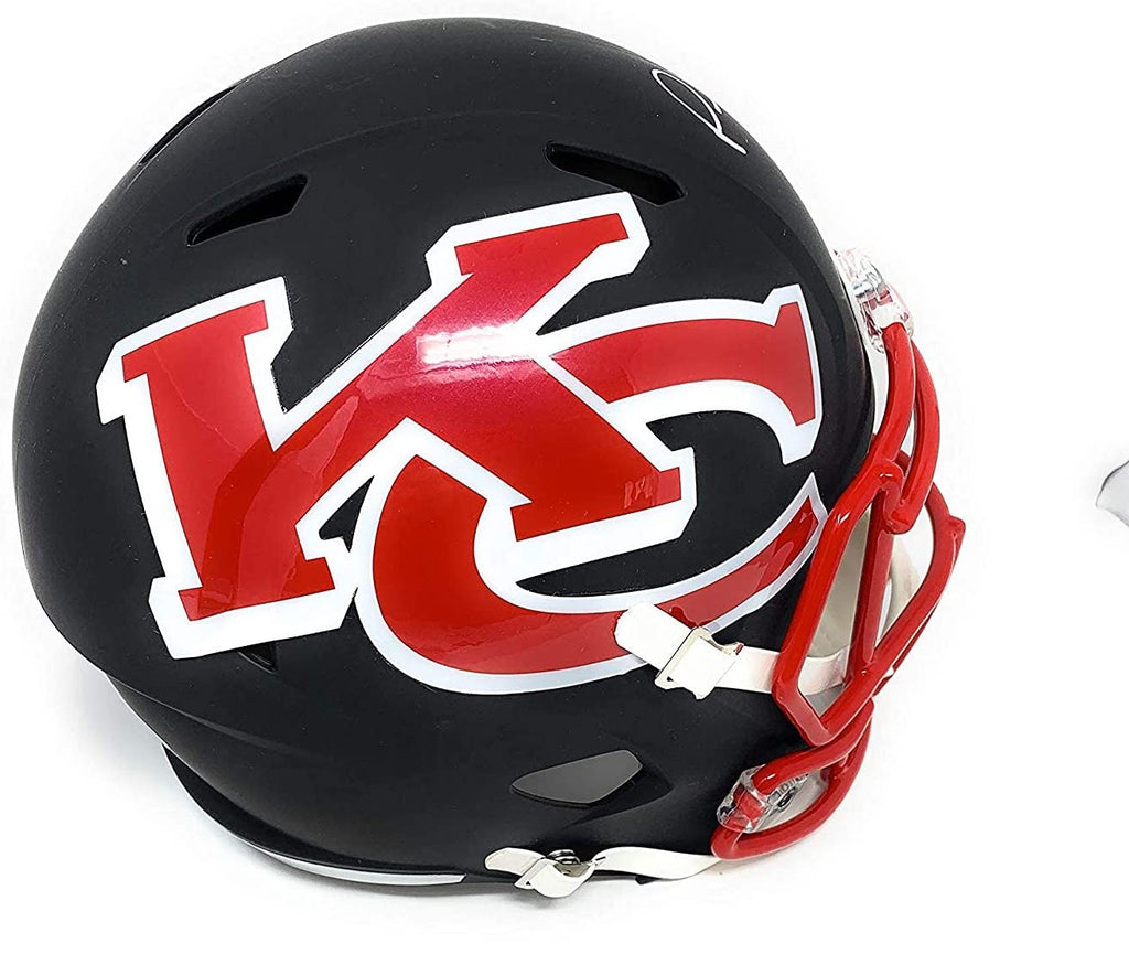 Patrick Mahomes Kansas City Signed Autograph Rare AMP Speed Full Size Helmet Fanatics Authentic Certified