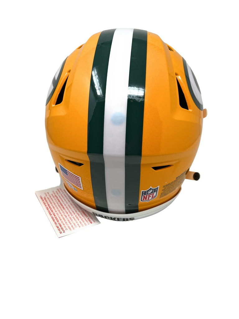 Aaron Rodgers Green Bay Signed Autograph Full Size RARE SPEED FLEX AUTHENTIC PROLINE Helmet Fanatics Authentic Certified
