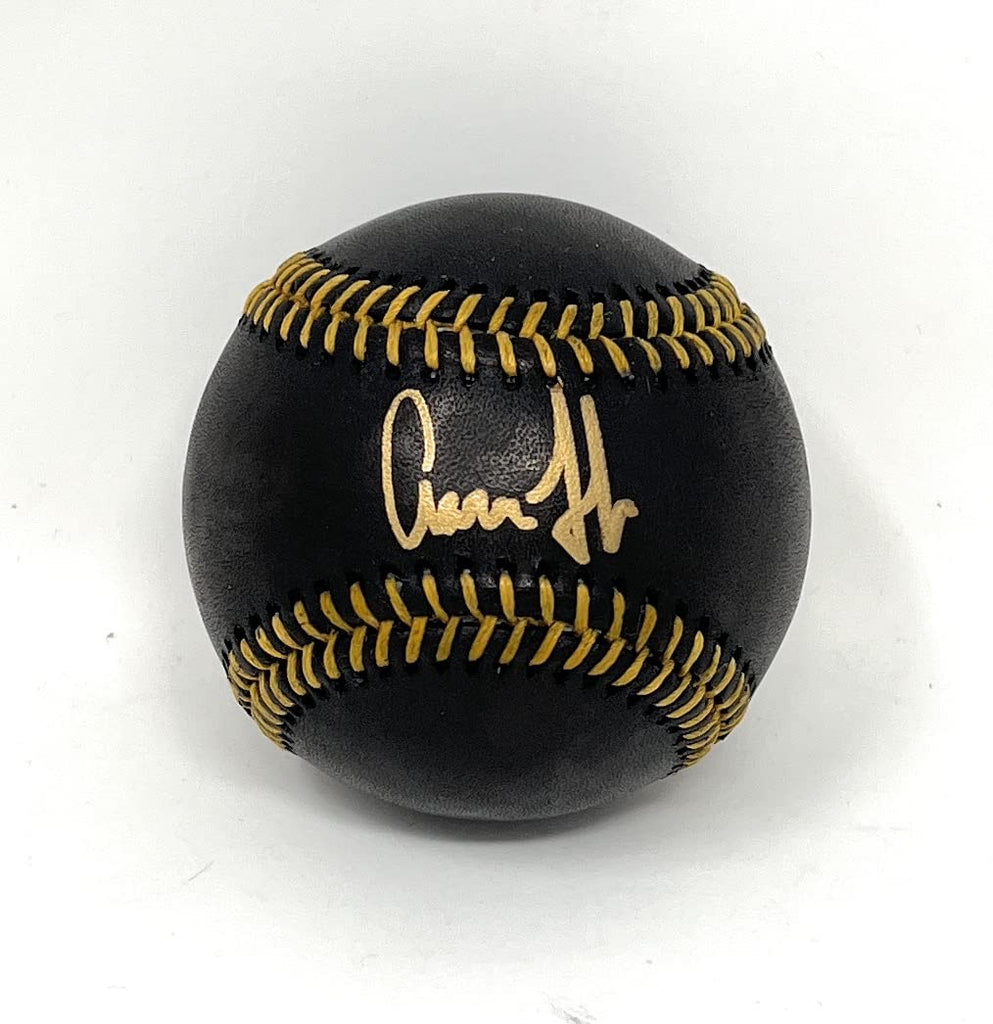 Aaron Judge New York Yankees Signed Autograph Baseball Official Black Rare MLB Baseball JSA Certified