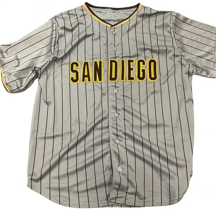 Fernando Tatis Jr San Diego Padres Signed Autograph Custom Jersey Grey JSA Certified