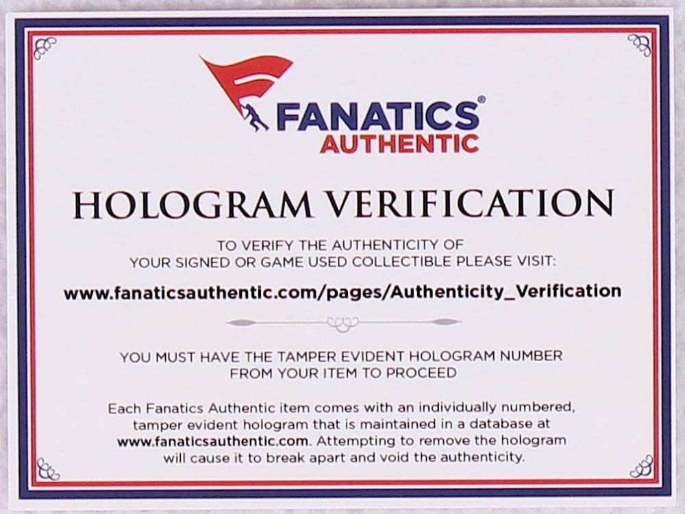 Patrick Mahomes Kansas City Chiefs Signed Autograph Logo Football Fanatics Certified