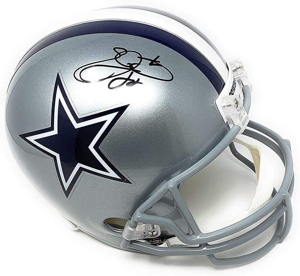 Emmitt Smith Dallas Cowboys Signed Autograph Authentic Proline Full Size Helmet Tristar Certified