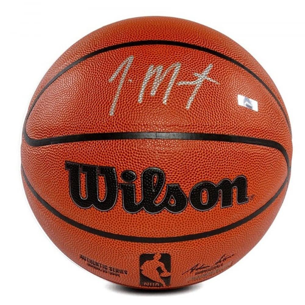 Ja Morant Memphis Grizzles Signed Autograph Wilson NBA Game Basketball Panini Authentic Certified