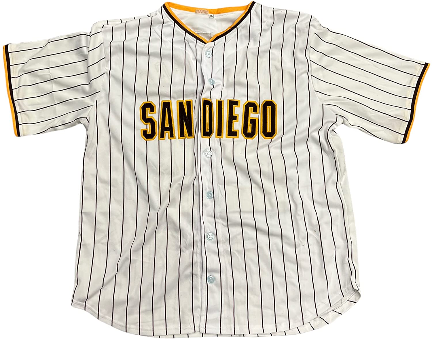 Fernando Tatis Jr Autographed San Diego Custom Brown Baseball
