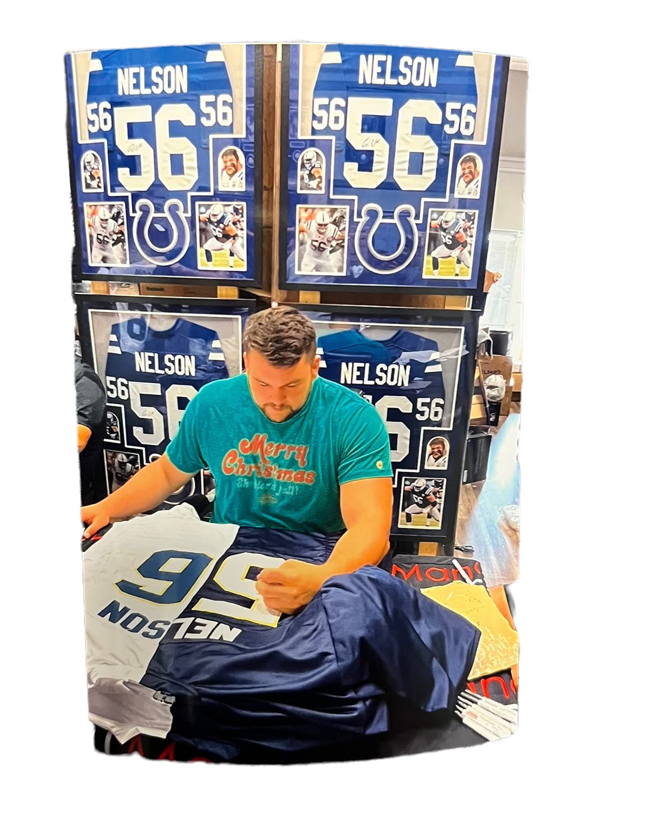 Quenton Nelson Signed Jersey (JSA COA)