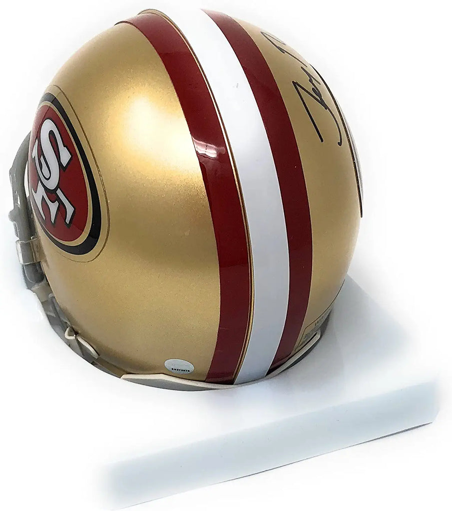 Jerry Rice San Francisco 49ers Signed Autograph Mini Helmet Steiner Sports Certified