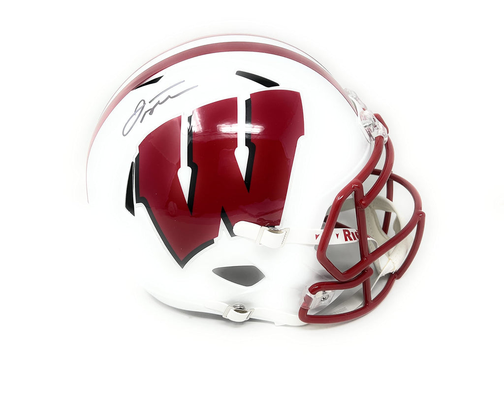 Jonathan Taylor Wisconsin Badgers Signed Autograph Speed Full Size Helmet Fanatics Authentic Certified