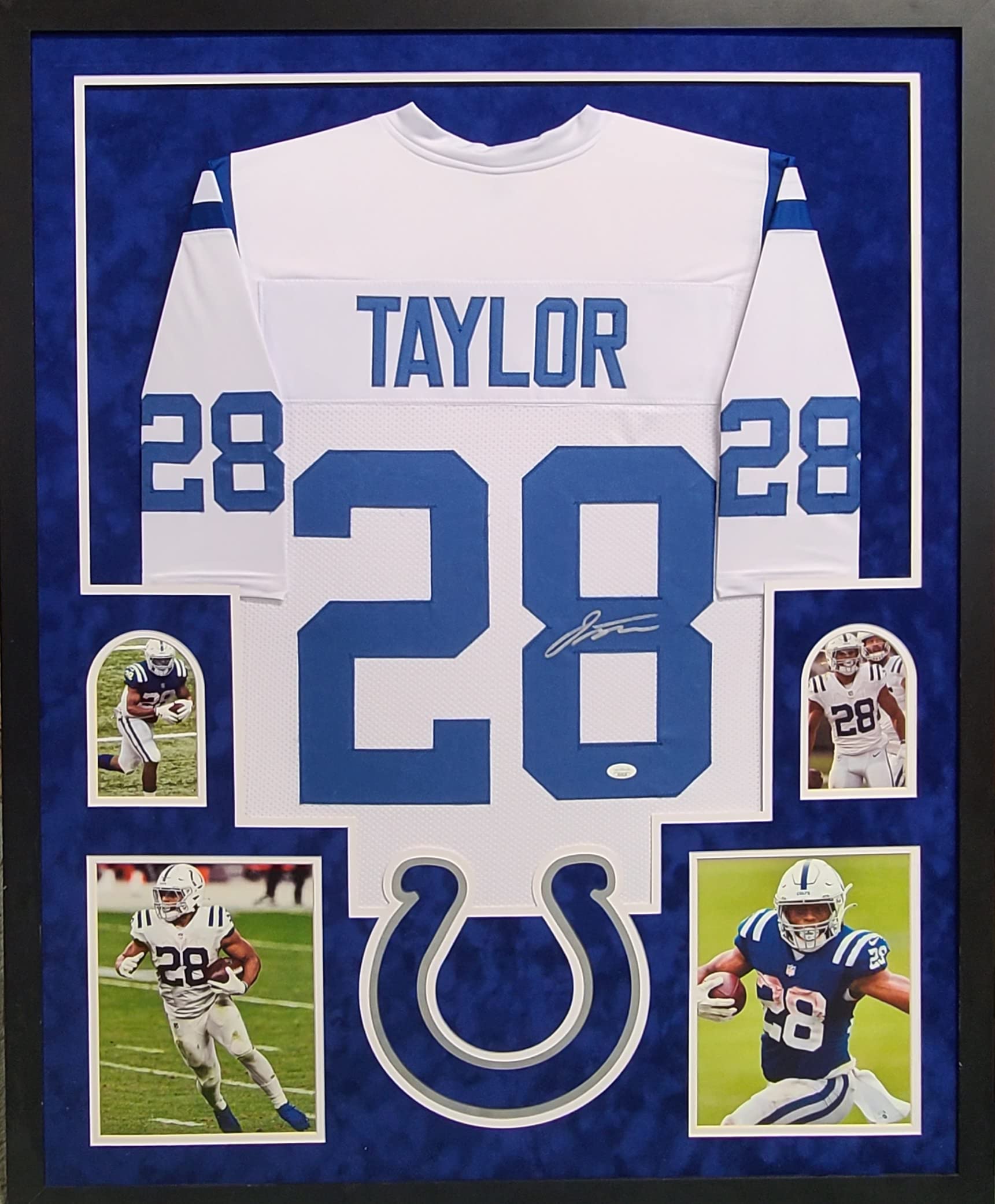 Jonathan Taylor Signed Autographed Custom Indianapolis Colts