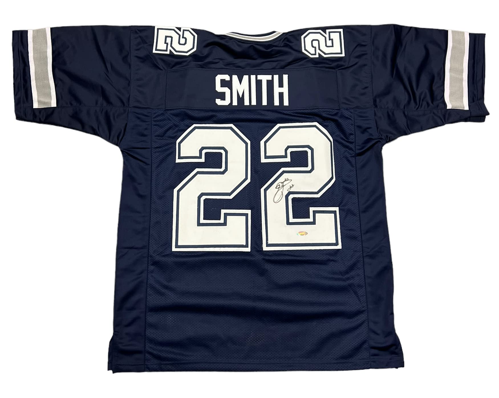 Emmitt Smith Autographed Dallas Cowboys Custom Jersey