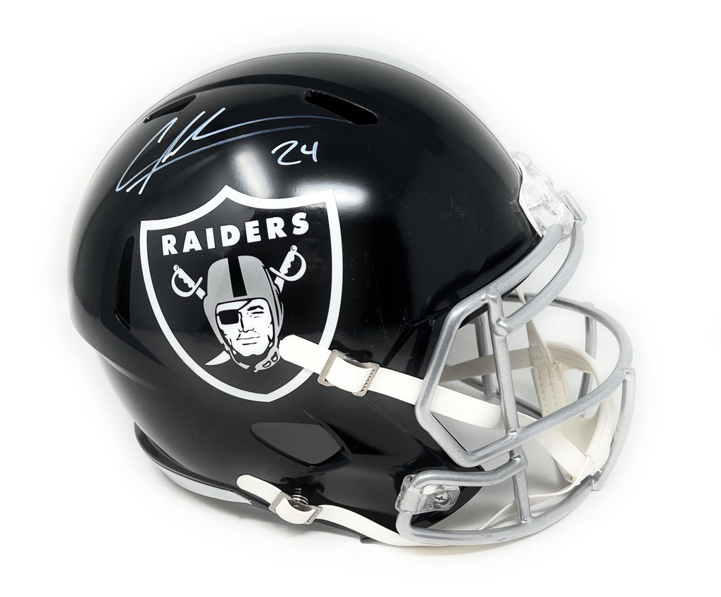 Charles Woodson Oakland Raiders Signed Autograph RARE BLAZE Speed Full Size Helmet Steiner Sports Certified