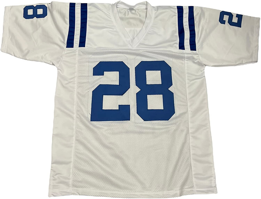 Jonathan Taylor Indianapolis Colts Signed Autograph Custom Jersey White JSA Witnessed Certified