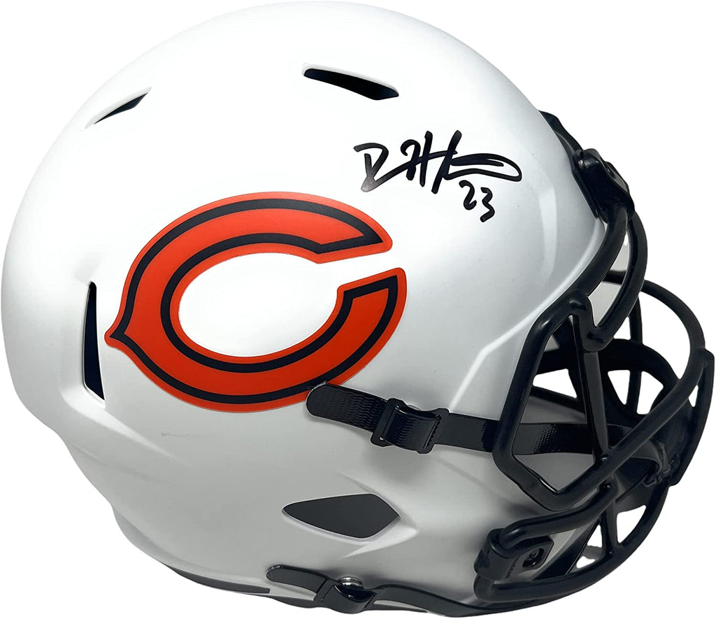 Devin Hester Chicago Bears Signed Autograph LUNAR Speed Full Size Helmet JSA Witnessed Certified