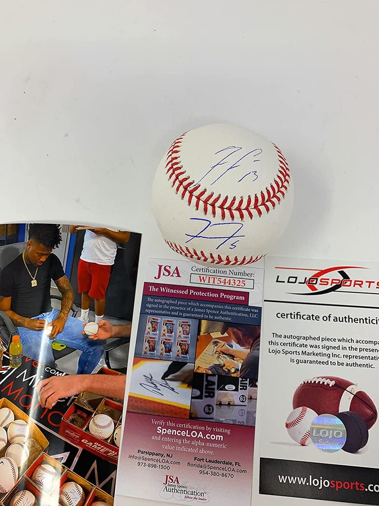 Autographed/Signed Ronald Acuna Jr. Atlanta Blue Baseball Jersey JSA COA at  's Sports Collectibles Store