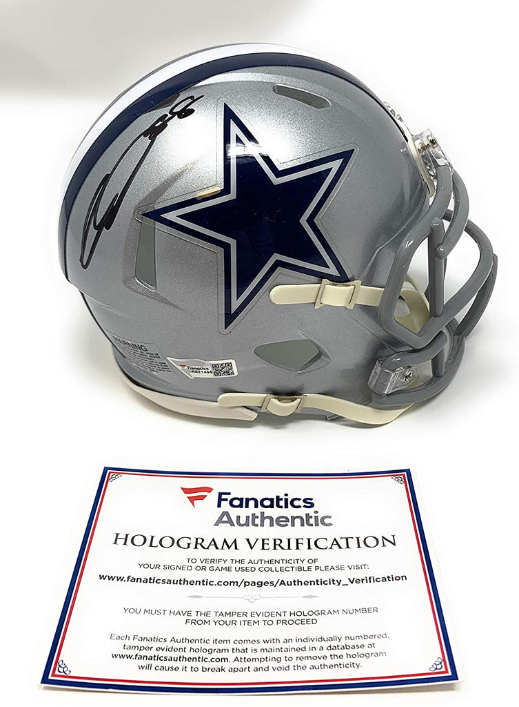 Ceedee Lamb Dallas Cowboys Signed Autograph Speed Mini Helmet Fanatics Authentic Certified