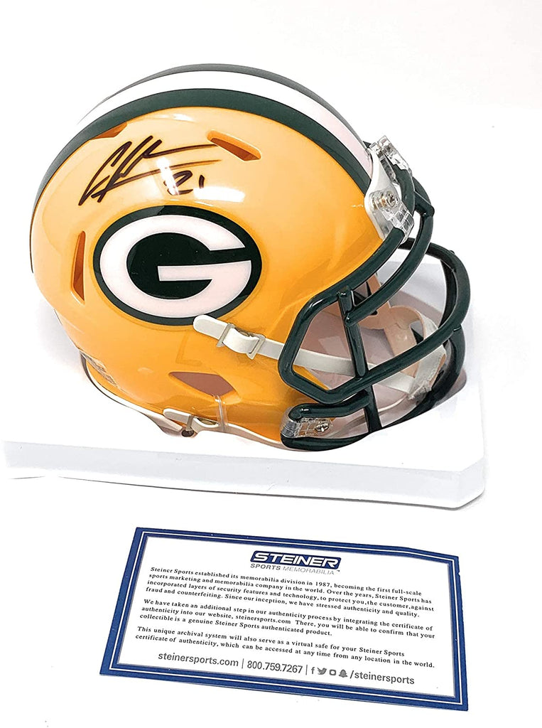 Charles Woodson Green Bay Signed Autograph Speed Mini Helmet Steiner Sports Certified