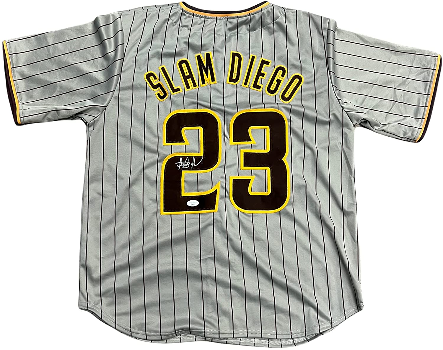 Fernando Tatis Jr Autographed San Diego Padres Brown Nike Baseball Jersey -  JSA COA