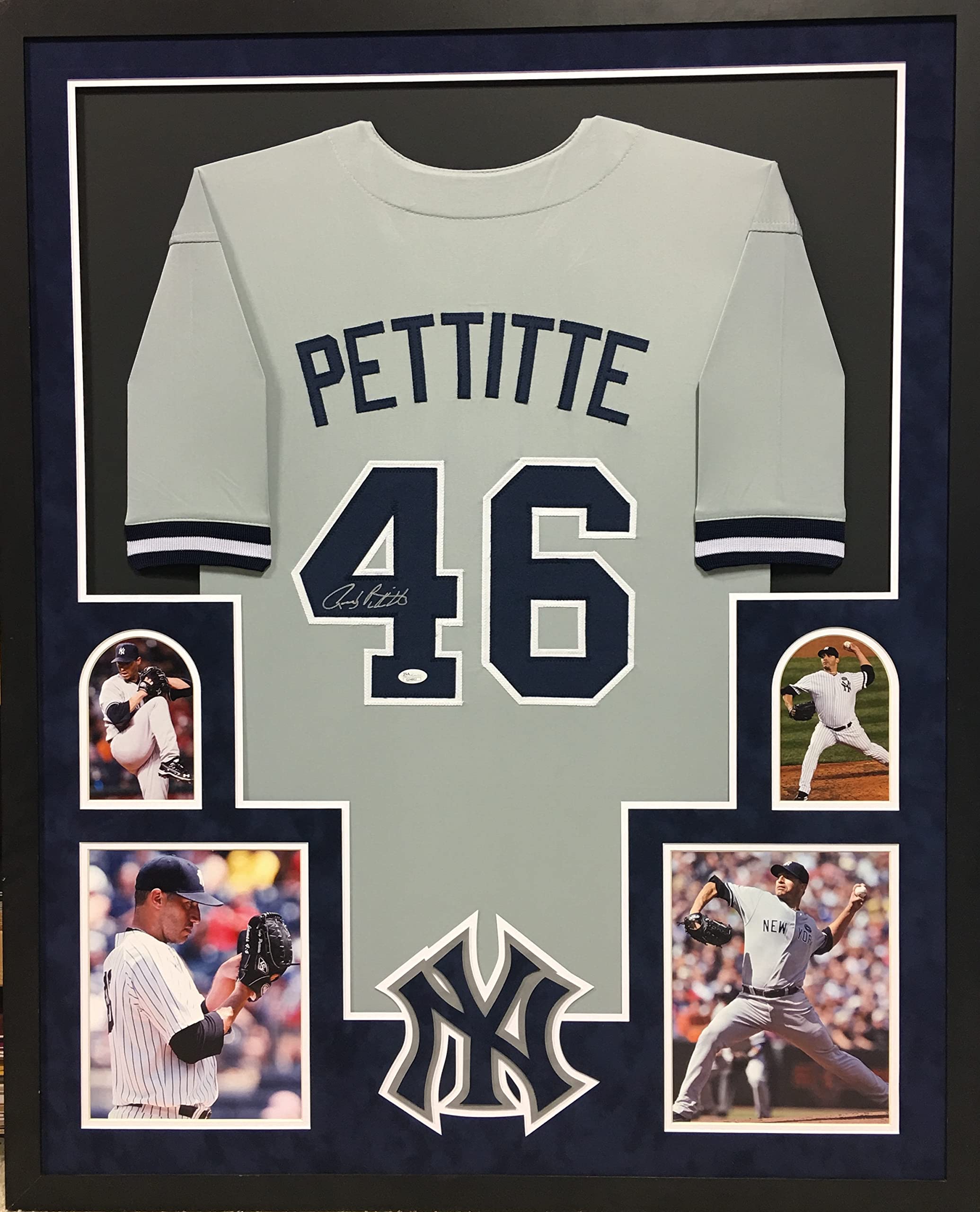 Andy Pettite New York Yankees Autograph Signed Custom Framed