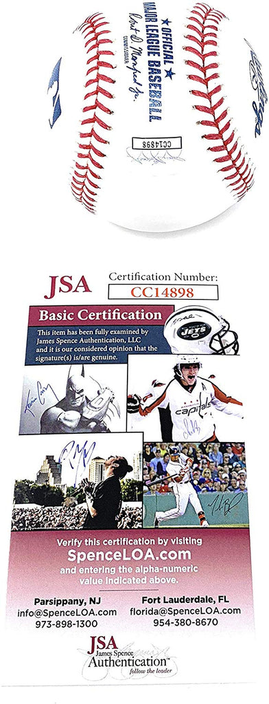 Pete Rose Cincinnati Reds Signed Autograph Official MLB Baseball CHARLIE HUSTLE INSCRIBED JSA Witnessed Certified