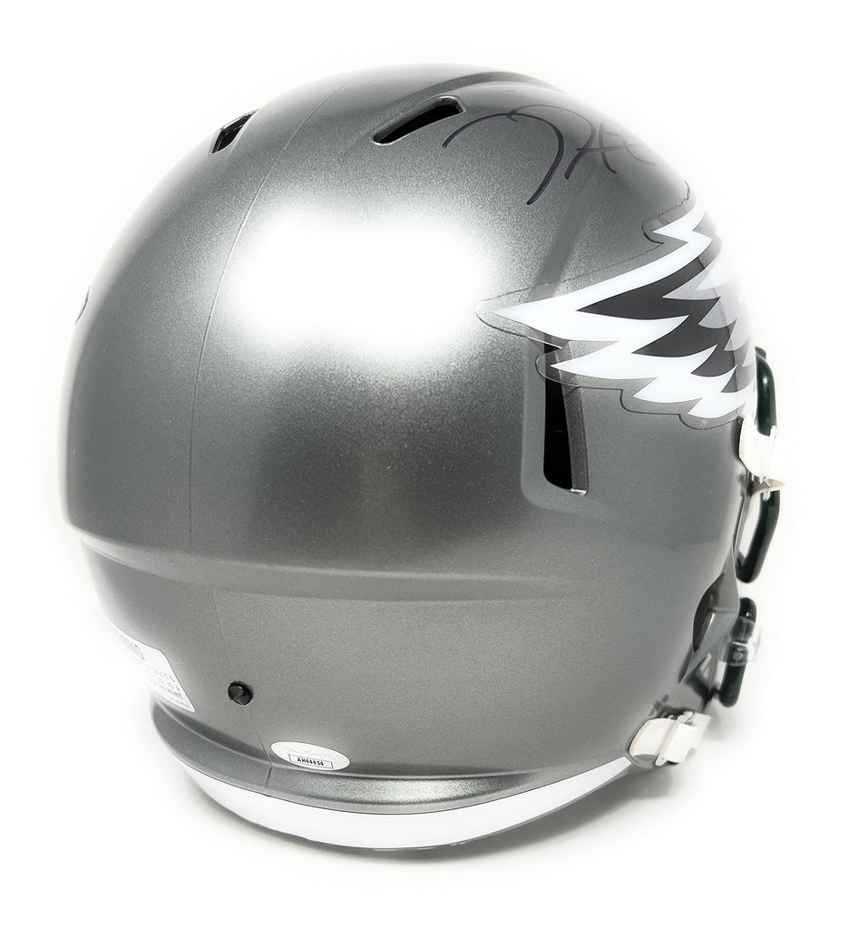 Jalen Hurts Philadelphia Eagles Signed Autograph RARE Flash Full Size Helmet JSA Certified