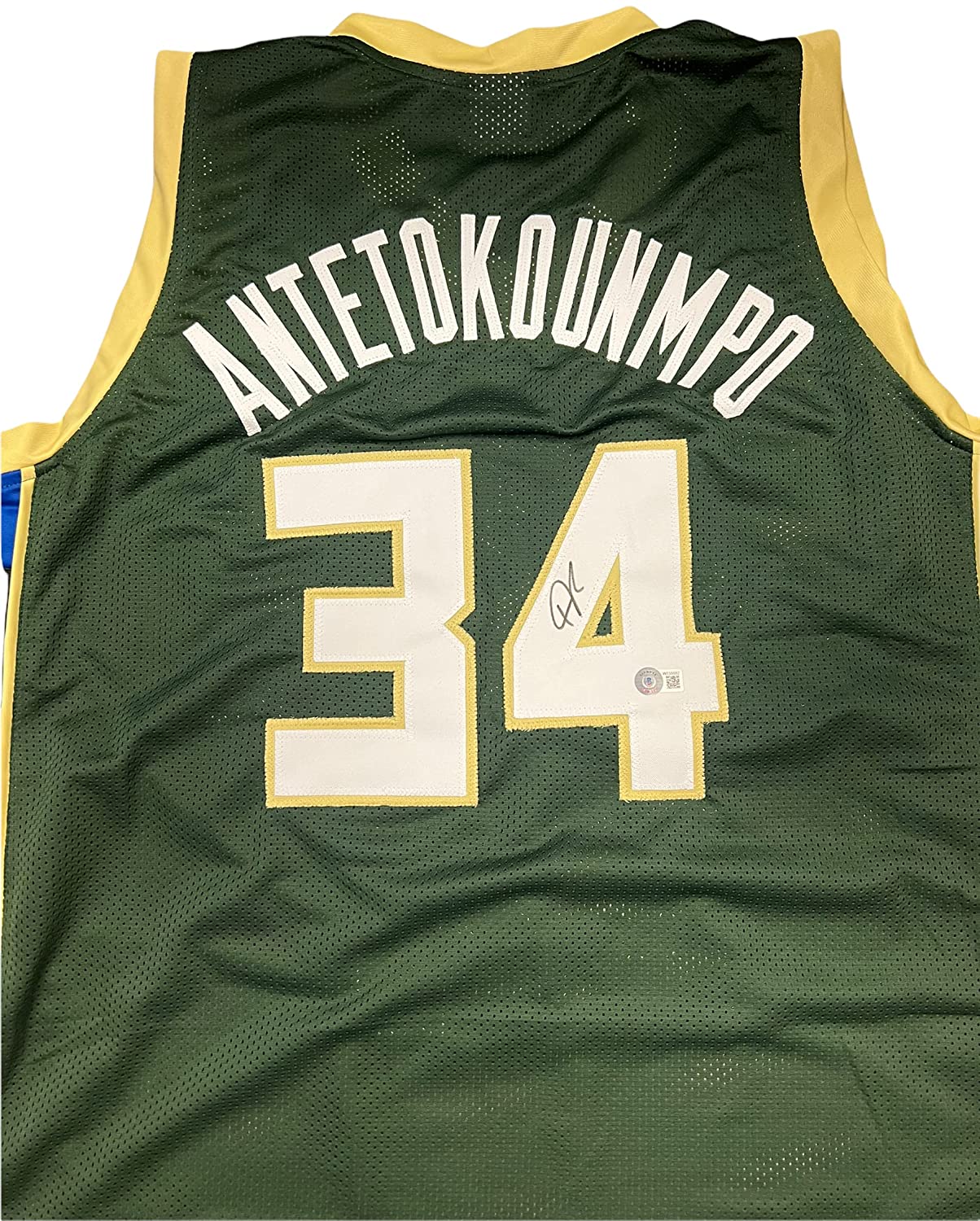 Giannis Antetokounmpo Milwaukee Bucks Framed Autographed