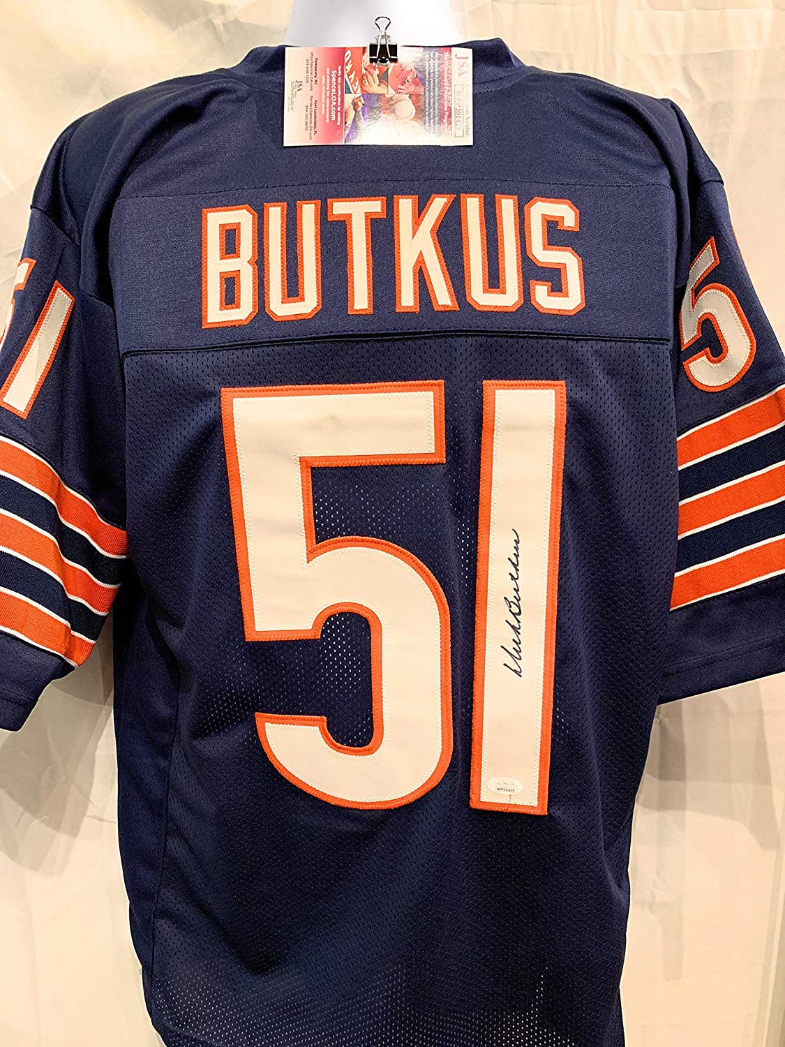 signed chicago bears jersey