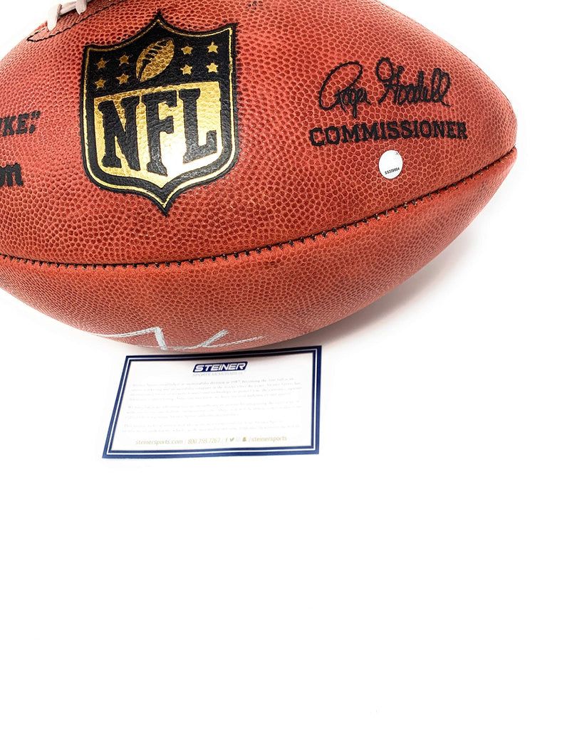 Josh Allen Buffalo Bills Signed Autograph Authentic On Field Duke Football Steiner Sports Certified